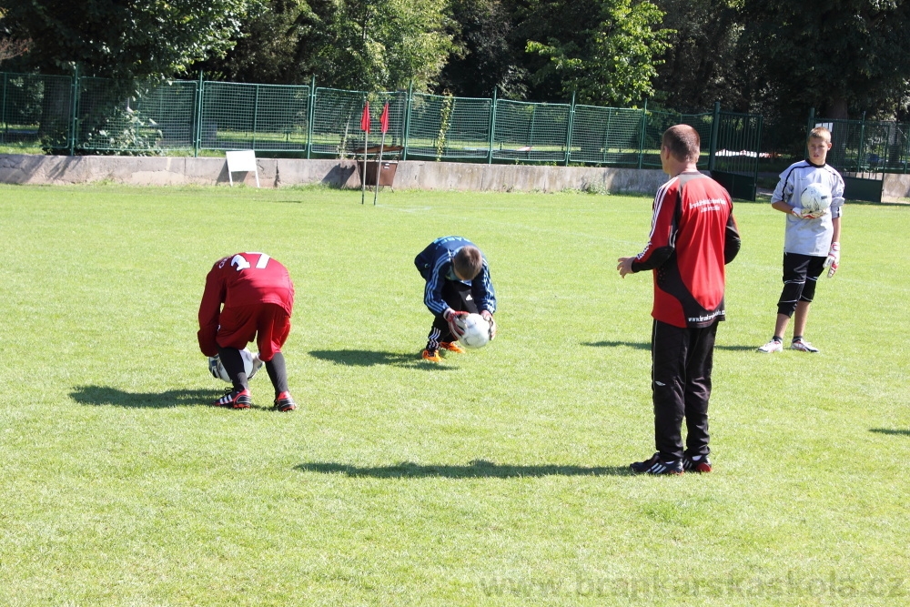 Letní soustředění SC Nymburk 2012 - Tréninky na trávě