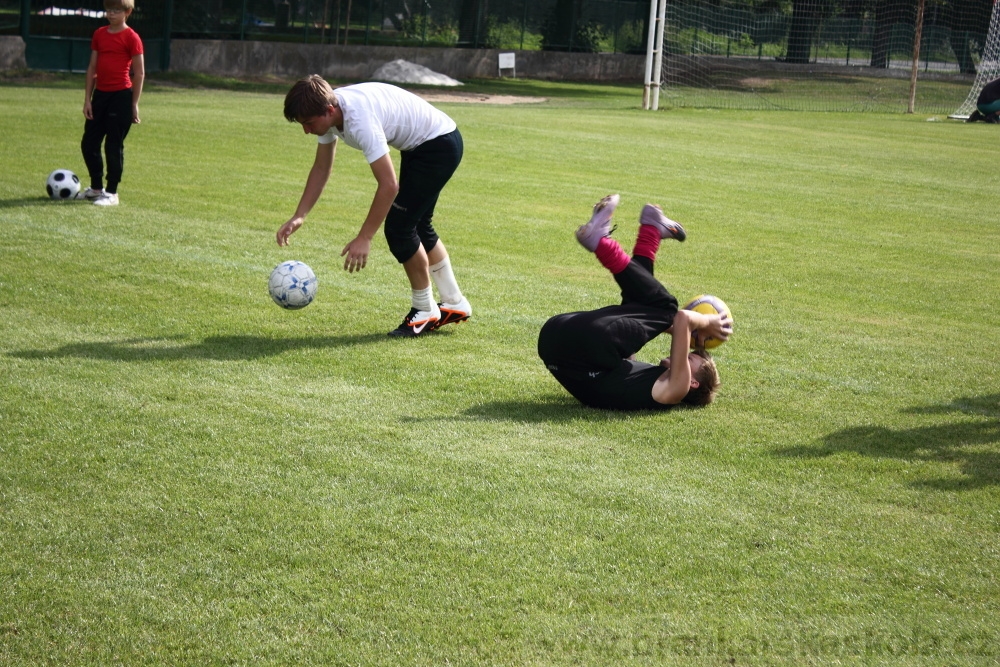Letní soustředění SC Nymburk 2012 - Tréninky na trávě