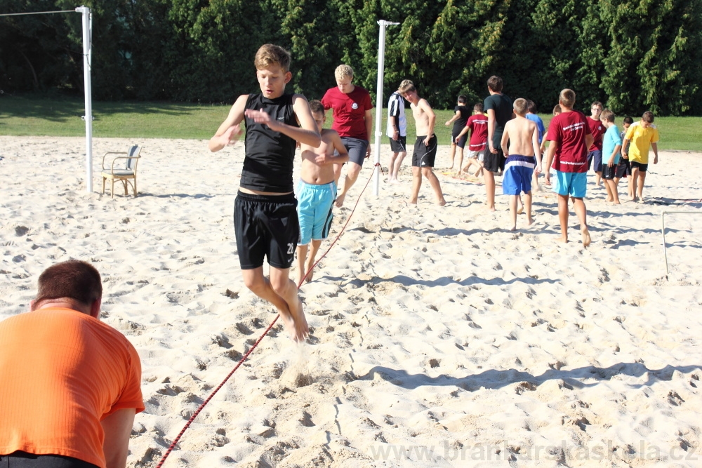 Letn soustedn SC Nymburk 2012 - Trninky na psku