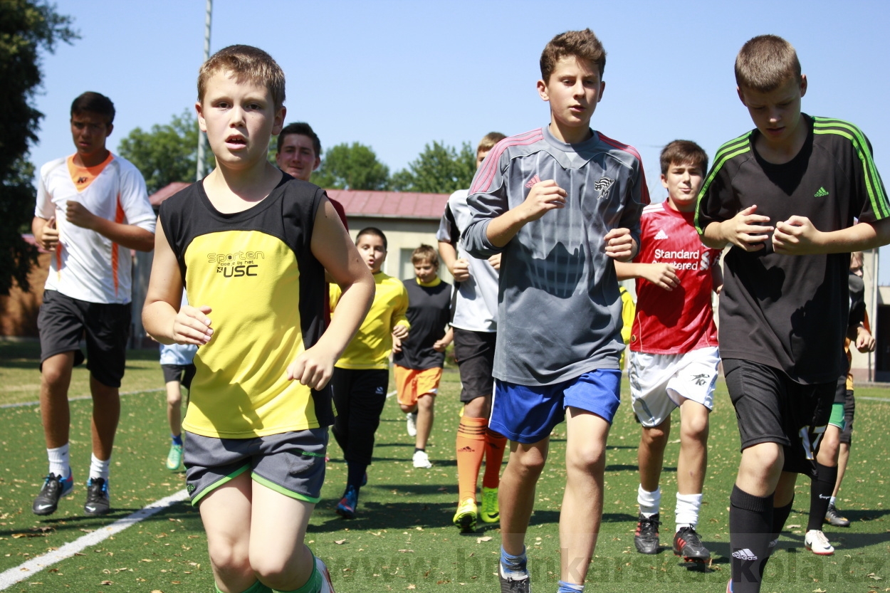 Letní soustředění SC Nymburk 2013 - Neděle 4.8.2013