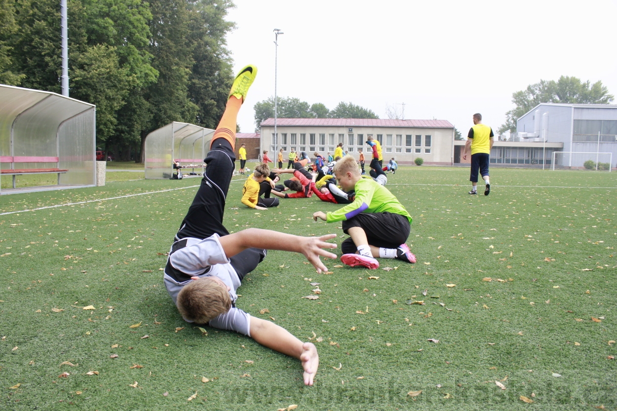 Letní soustředění SC Nymburk 2013 - Pondělí 5.8.2013