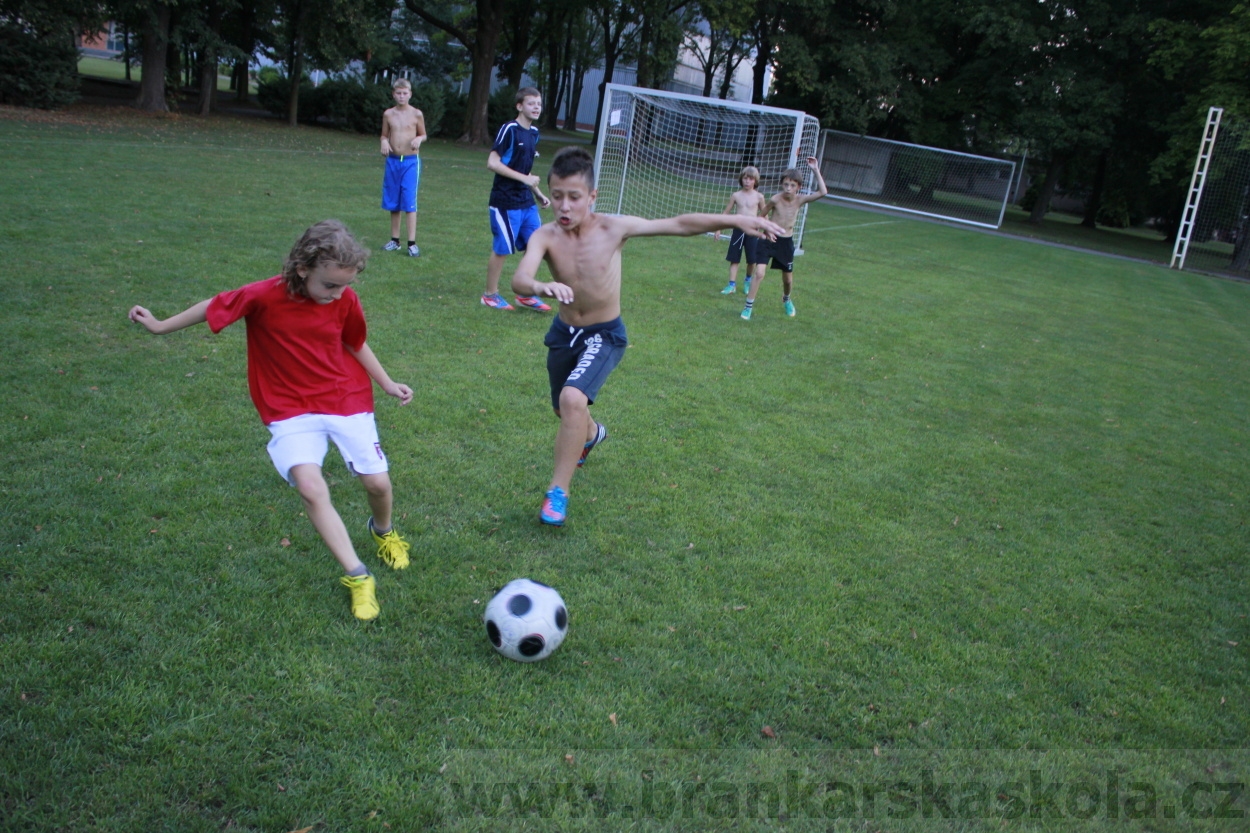 Letní soustředění SC Nymburk 2013 - Úterý 6.8.2013