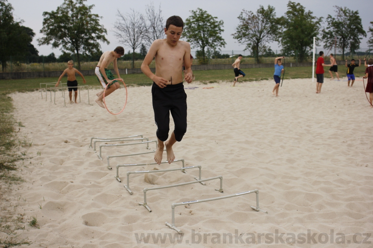 Letní soustředění SC Nymburk 2014 - Pondělí 21.7.2014