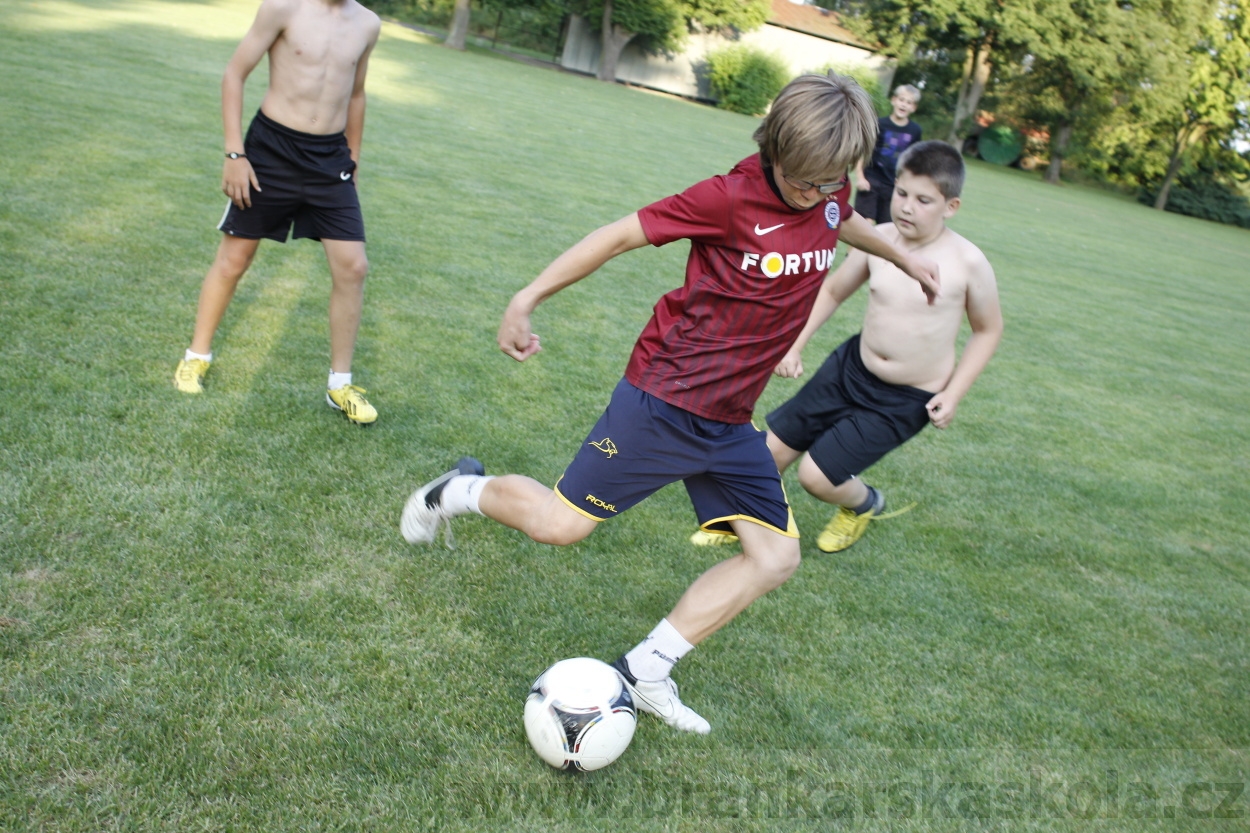 Letní soustředění SC Nymburk 2014 - Úterý 22.7.2014