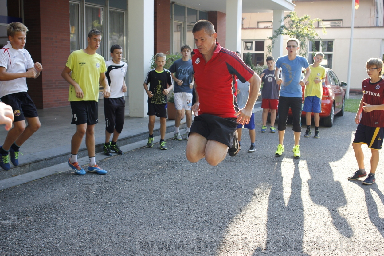 Letní soustředění SC Nymburk 2014 - Čtvrtek 24.7.2014