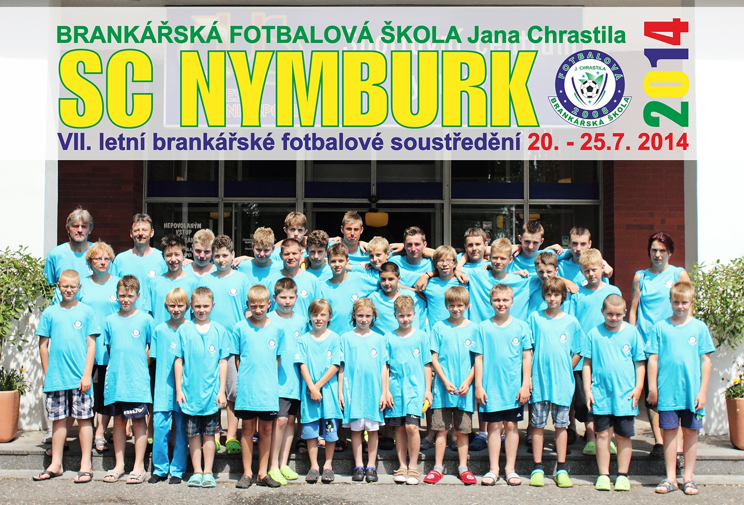 Letní soustředění SC Nymburk 2014 - Společné fotografie