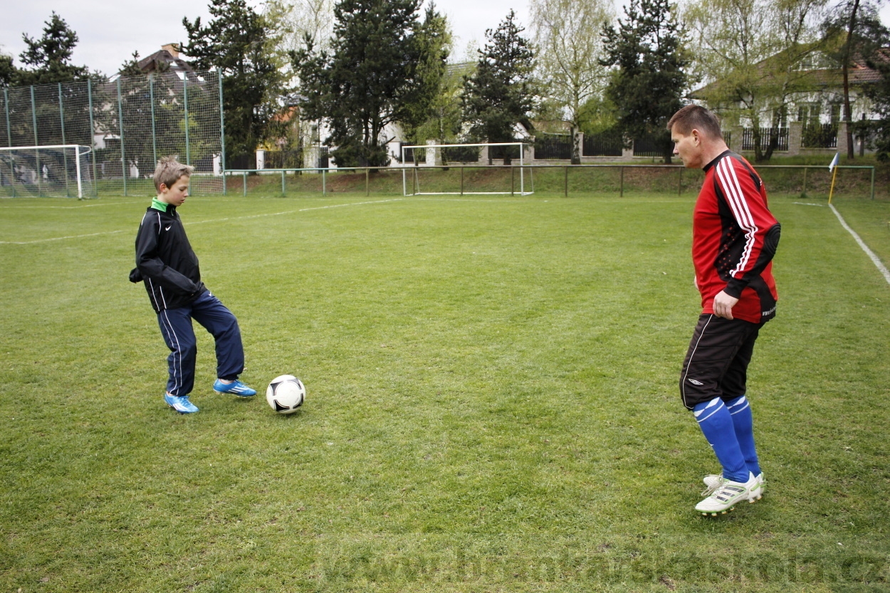 Brankářský trénink BFŠ - TJ Čechie Dubeč - 10.4.2014