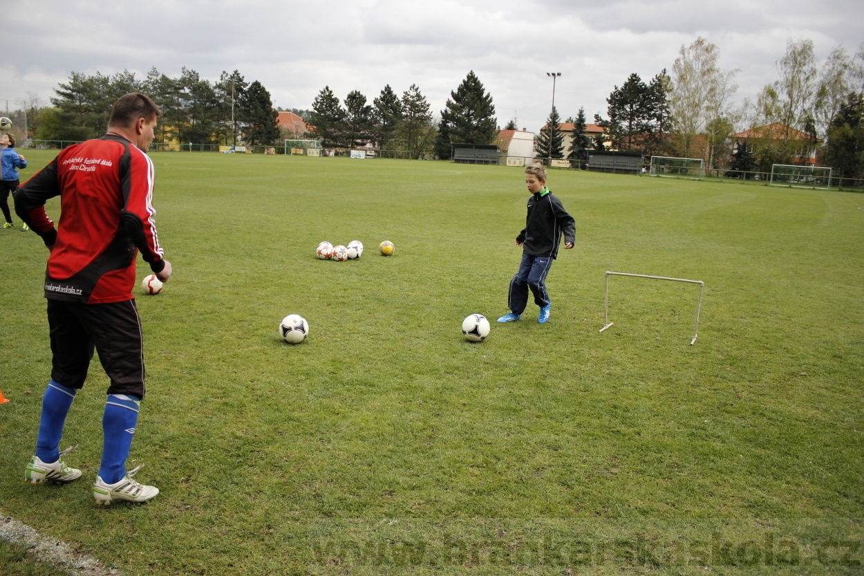 Brankářský trénink BFŠ - TJ Čechie Dubeč - 10.4.2014