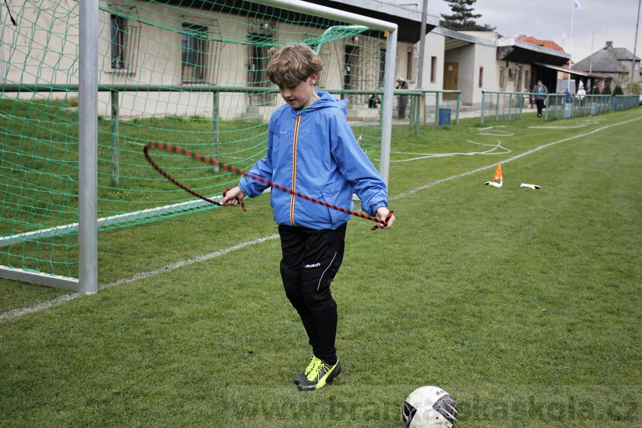 Brankářský trénink BFŠ - TJ Čechie Dubeč - 10.4.2014