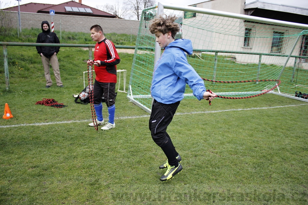 Brankářský trénink BFŠ - TJ Čechie Dubeč - 10.4.2014