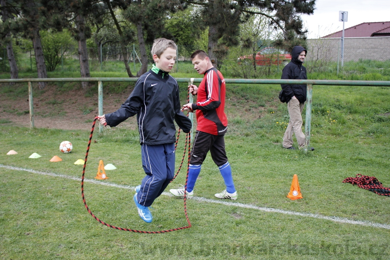 Brankářský trénink BFŠ - TJ Čechie Dubeč - 10.4.2014