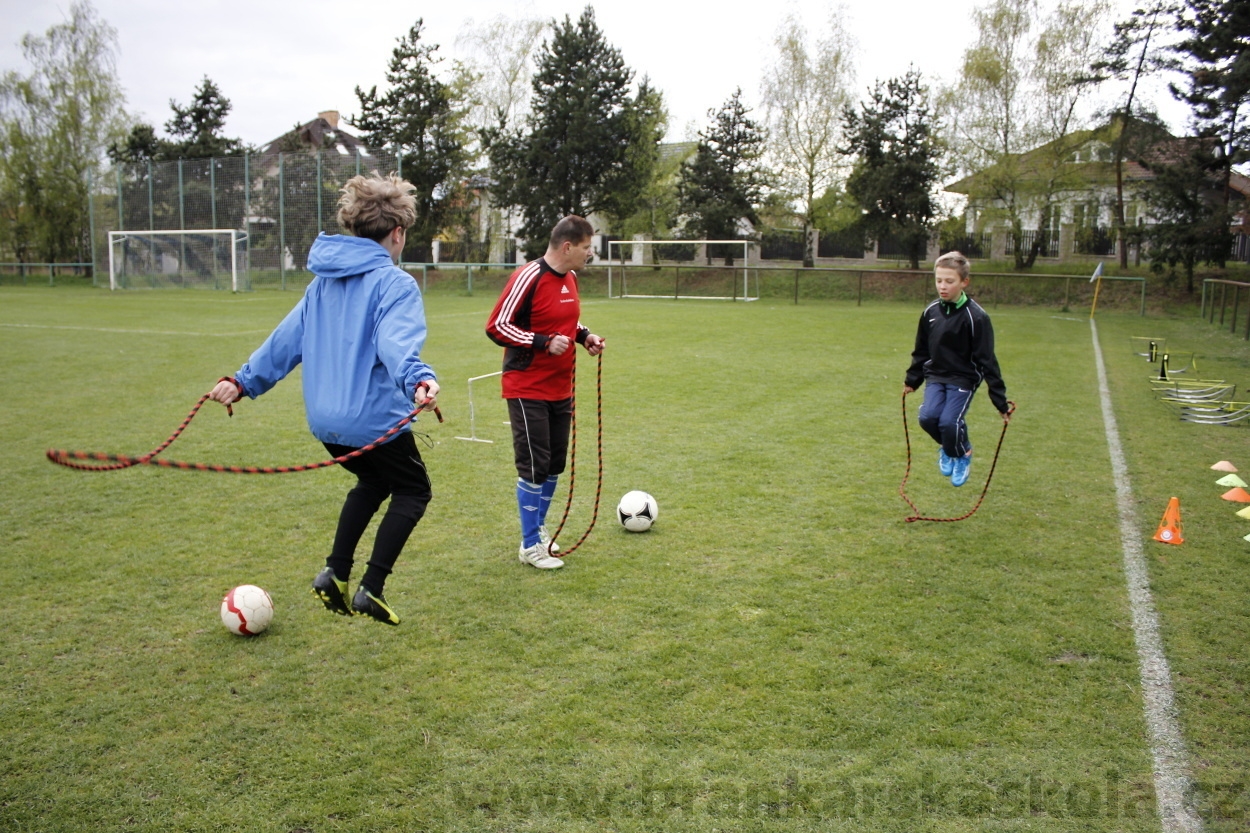 Brankářský trénink BFŠ - TJ Čechie Dubeč - 10.4.2014