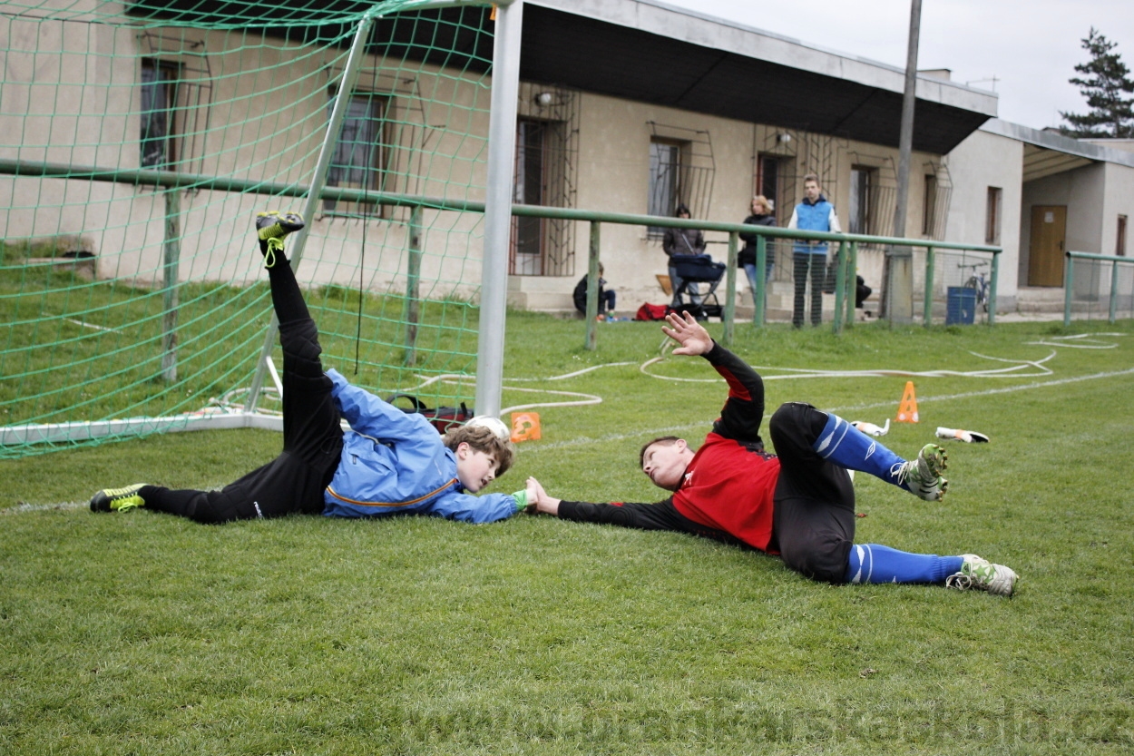 Brankářský trénink BFŠ - TJ Čechie Dubeč - 10.4.2014