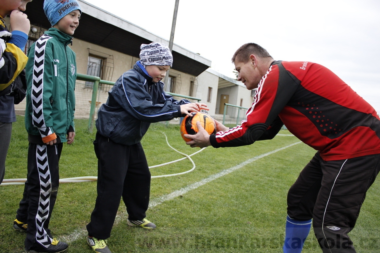 Brankářský trénink BFŠ - TJ Čechie Dubeč - 10.4.2014