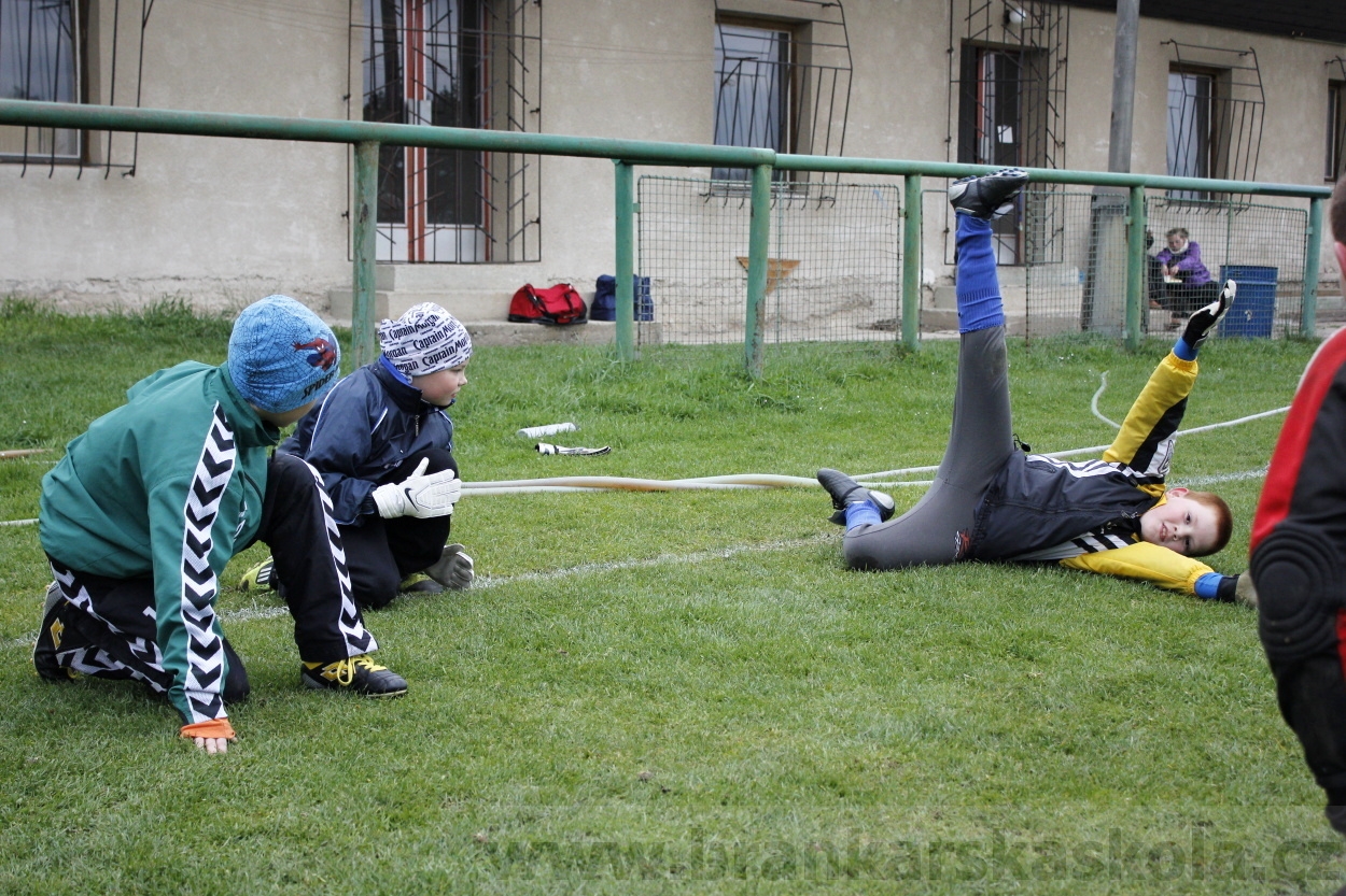 Brankářský trénink BFŠ - TJ Čechie Dubeč - 10.4.2014