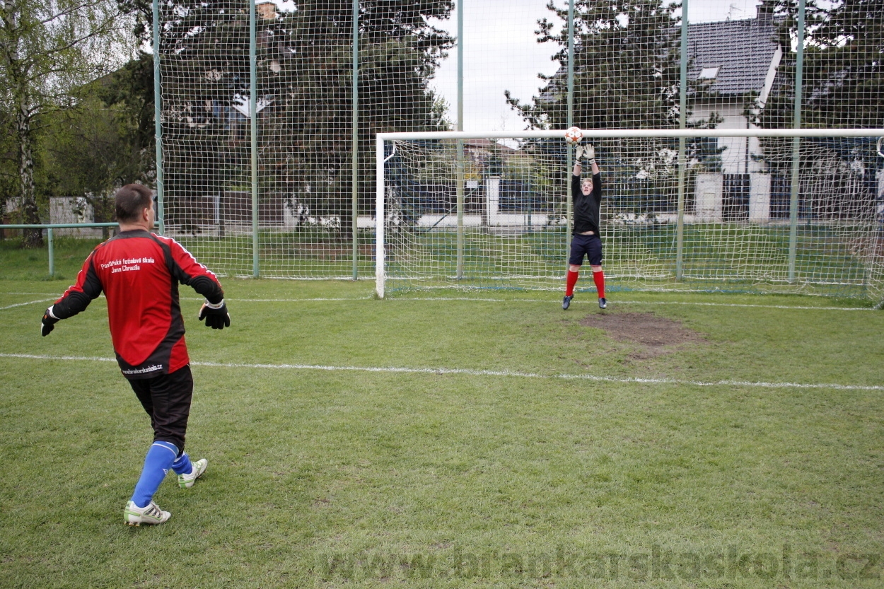 Brankářský trénink BFŠ - TJ Čechie Dubeč - 10.4.2014