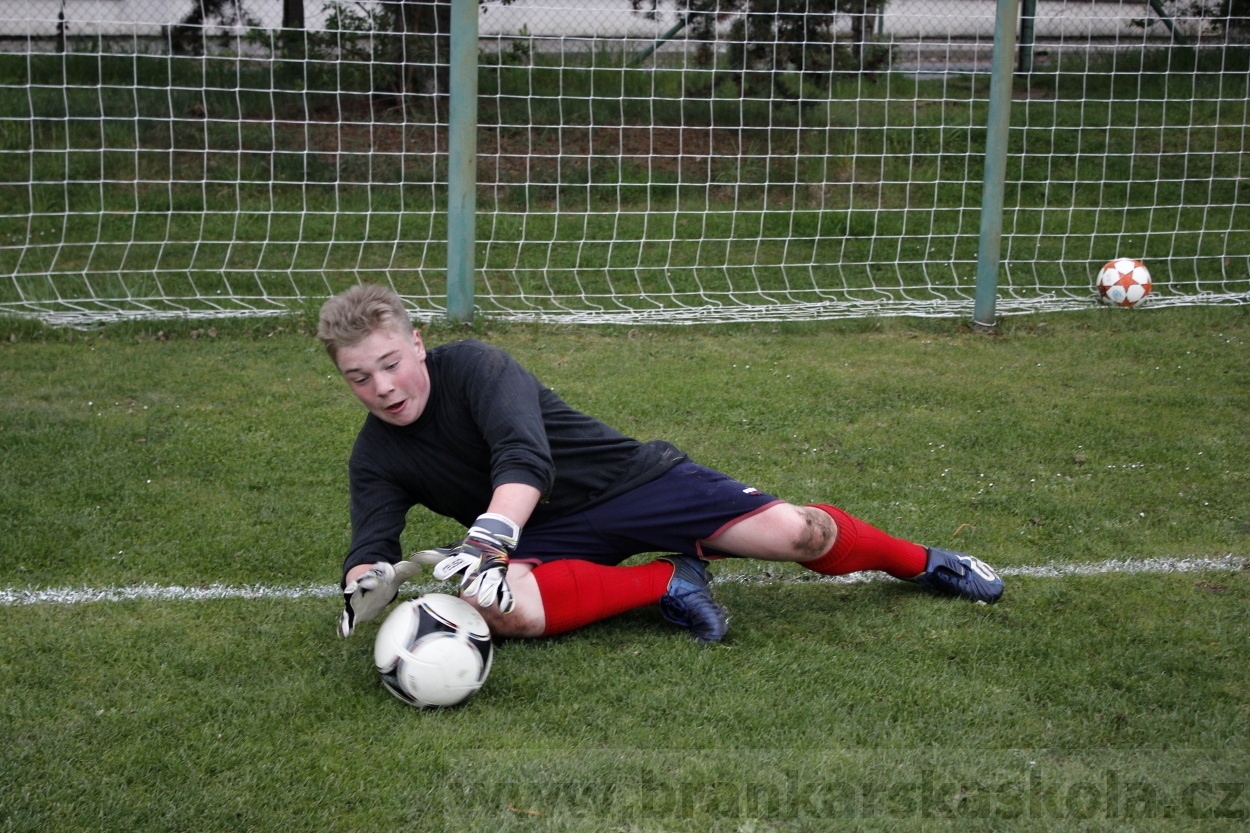 Brankářský trénink BFŠ - TJ Čechie Dubeč - 10.4.2014