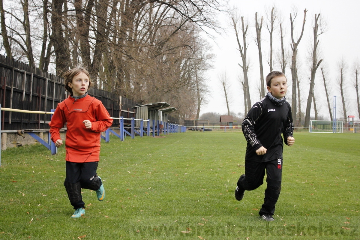 Brankářský trénink BFŠ - TJ AFK Nymburk - 18.3.2014