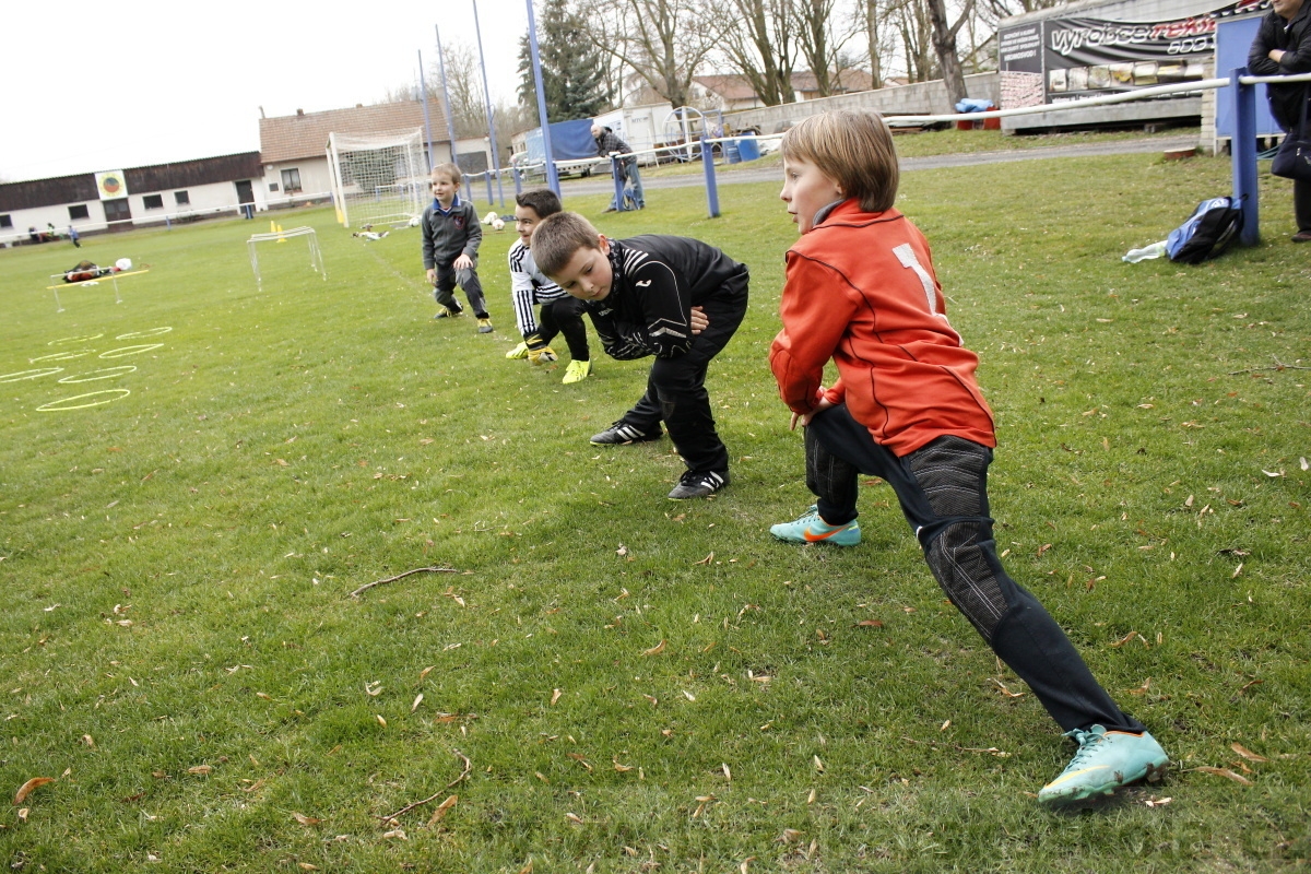 Brankářský trénink BFŠ - TJ AFK Nymburk - 18.3.2014