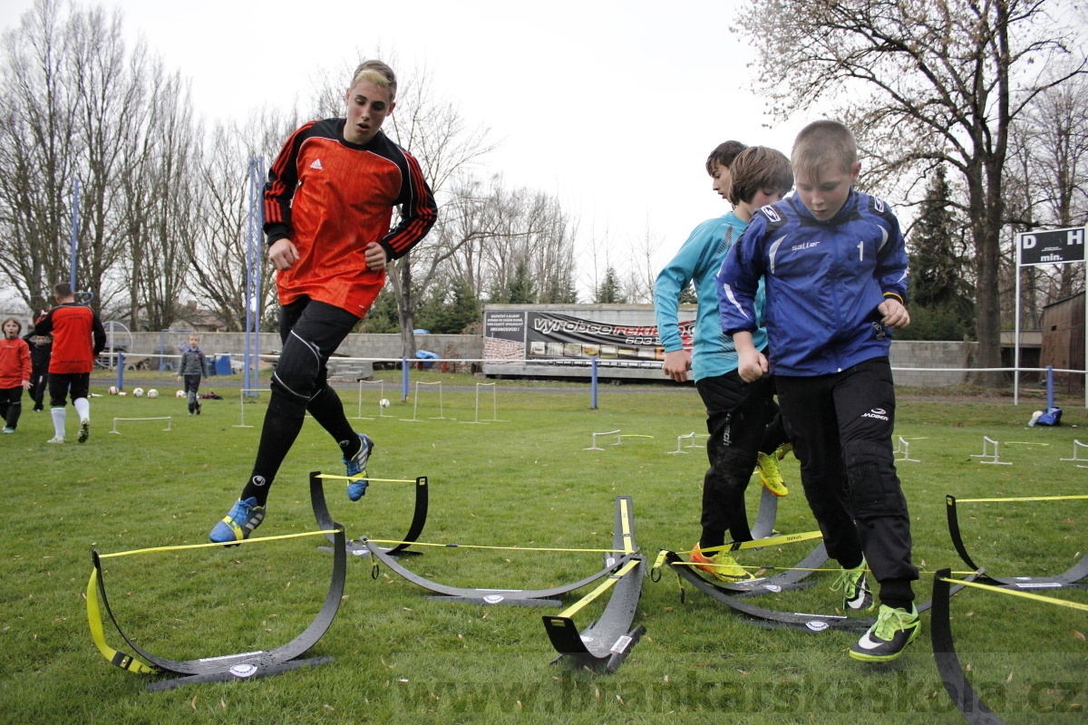 Brankářský trénink BFŠ - TJ AFK Nymburk - 18.3.2014