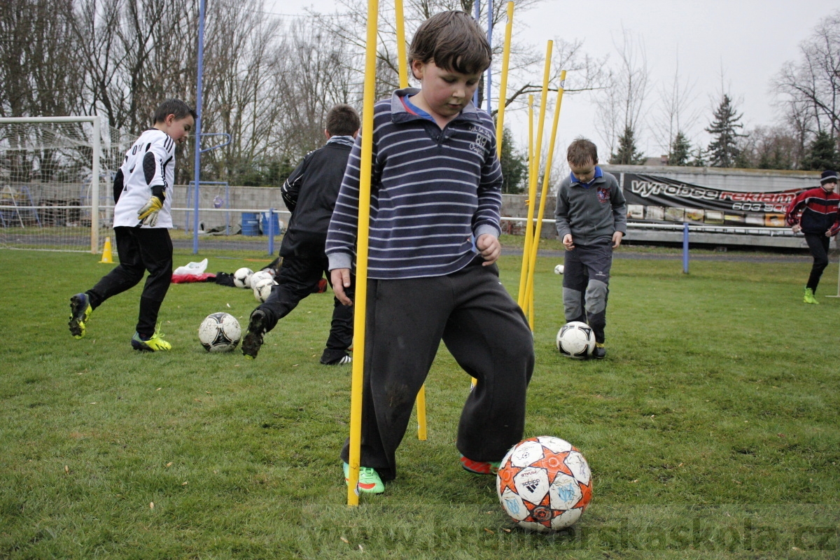 Brankářský trénink BFŠ - TJ AFK Nymburk - 18.3.2014