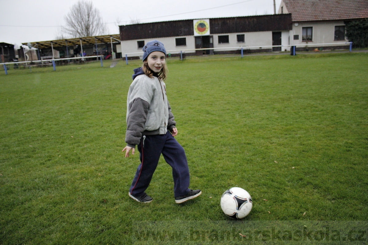 Brankářský trénink BFŠ - TJ AFK Nymburk - 18.3.2014