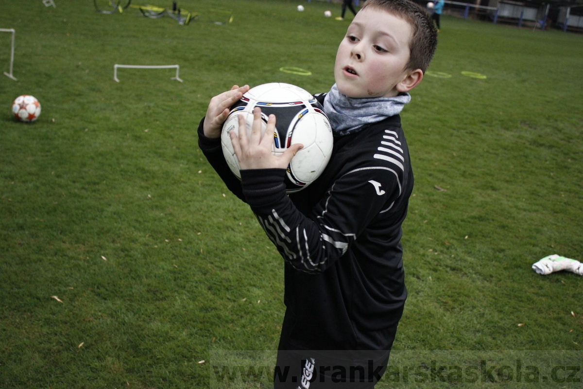 Brankářský trénink BFŠ - TJ AFK Nymburk - 18.3.2014