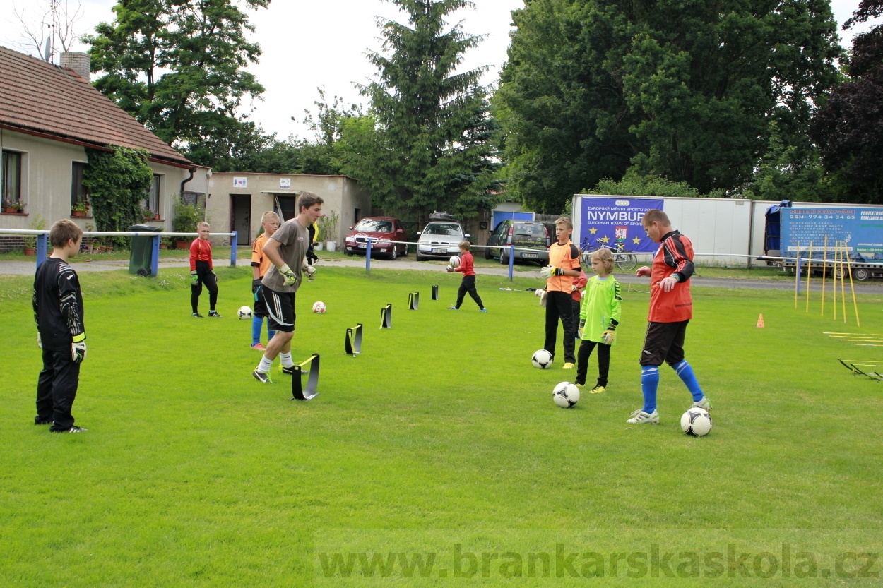 Brankářský trénink BFŠ - TJ AFK Nymburk - 24.6.2014