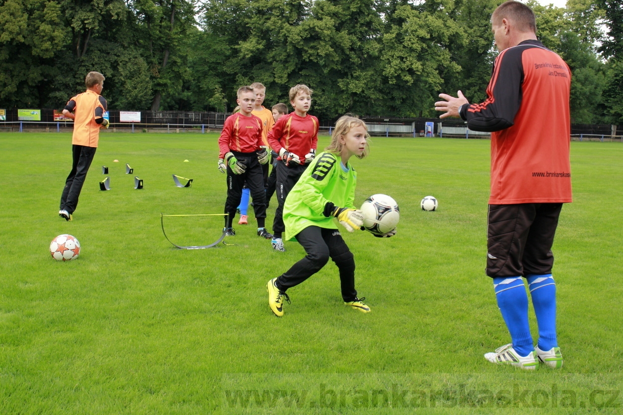 Brankářský trénink BFŠ - TJ AFK Nymburk - 24.6.2014