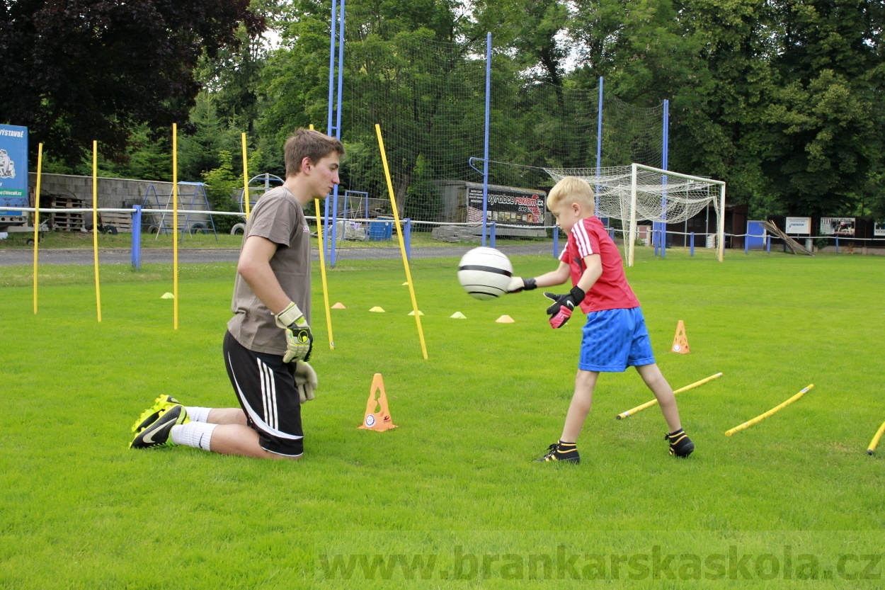 Brankářský trénink BFŠ - TJ AFK Nymburk - 24.6.2014