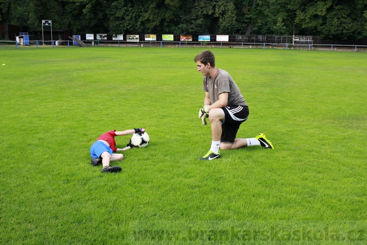 Brankářský trénink BFŠ - TJ AFK Nymburk - 24.6.2014