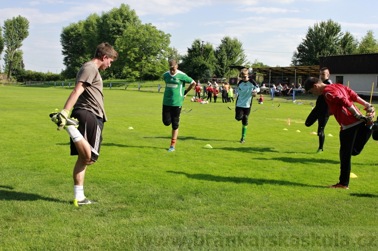 Brankářský trénink BFŠ - TJ AFK Nymburk - 24.6.2014