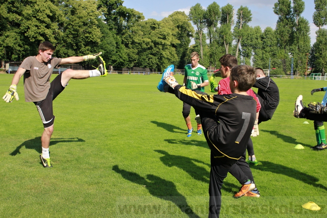 Brankářský trénink BFŠ - TJ AFK Nymburk - 24.6.2014