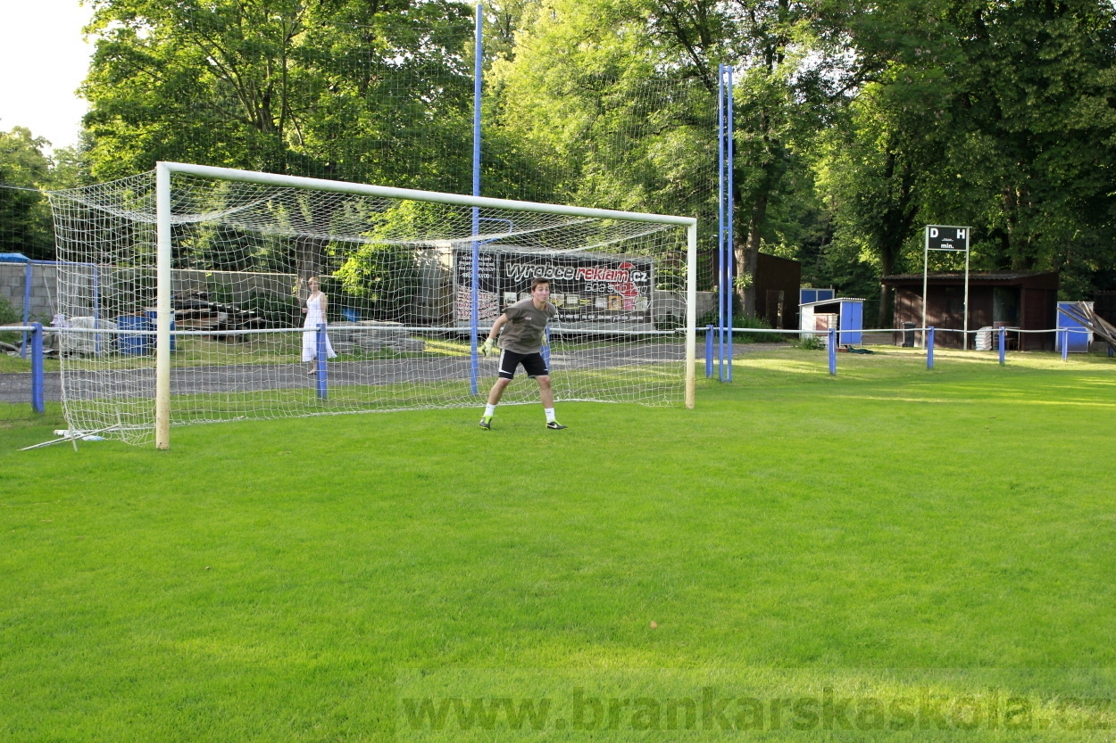 Brankářský trénink BFŠ - TJ AFK Nymburk - 24.6.2014