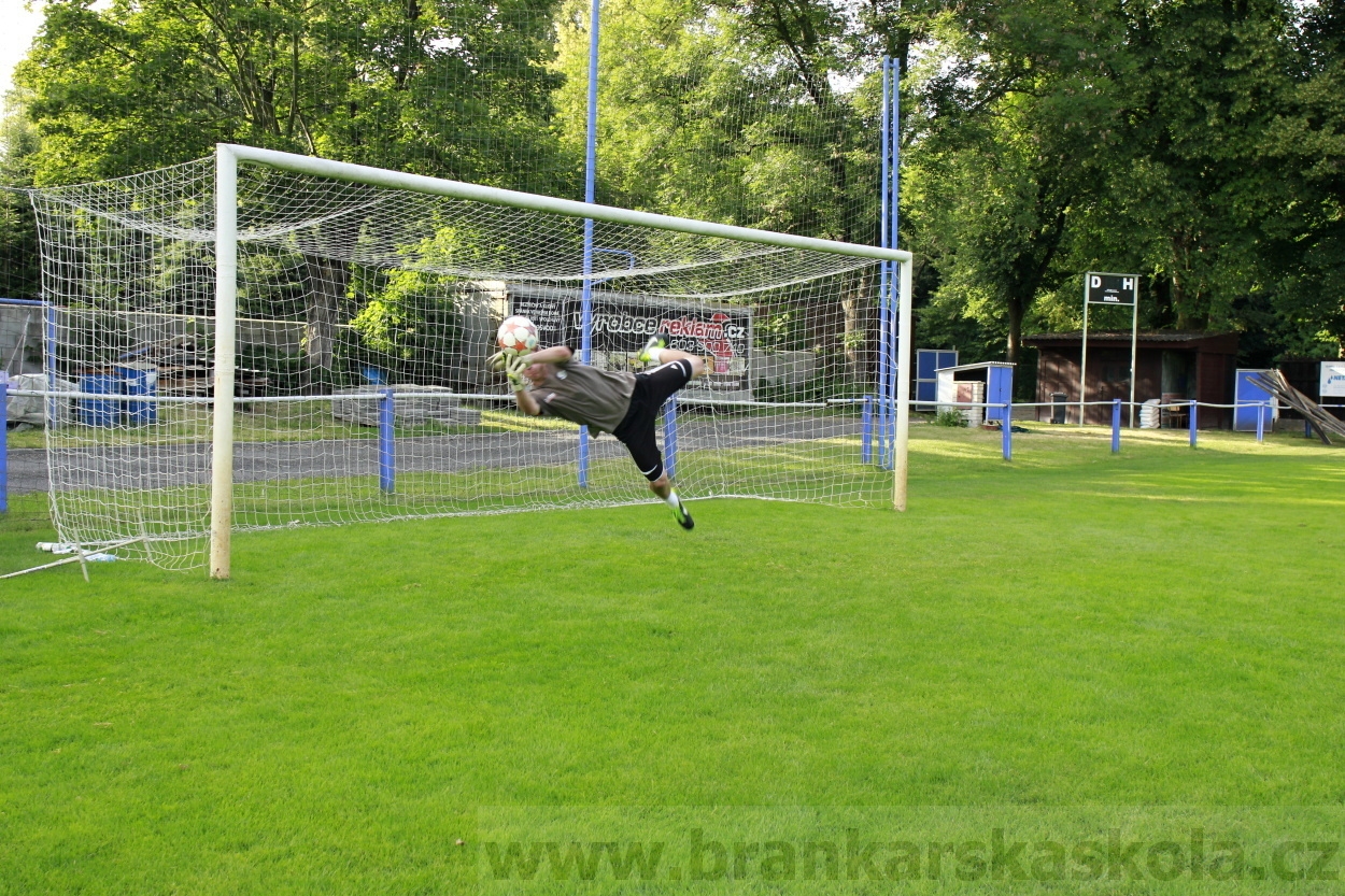 Brankářský trénink BFŠ - TJ AFK Nymburk - 24.6.2014