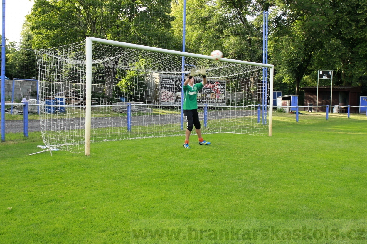 Brankářský trénink BFŠ - TJ AFK Nymburk - 24.6.2014