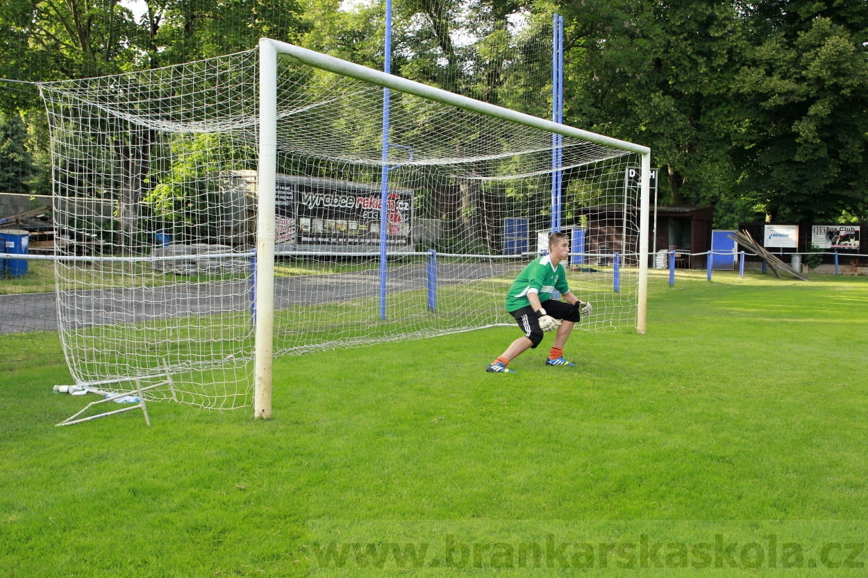 Brankářský trénink BFŠ - TJ AFK Nymburk - 24.6.2014