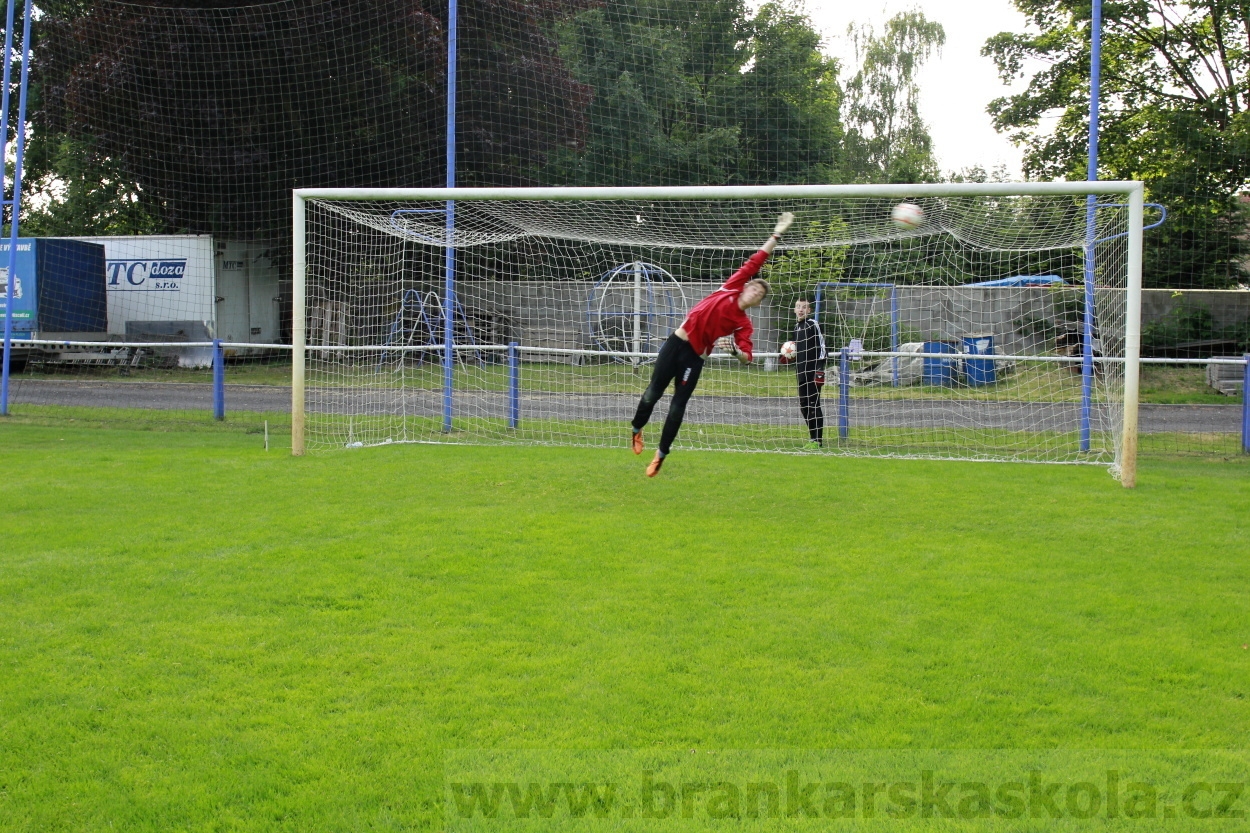 Brankářský trénink BFŠ - TJ AFK Nymburk - 24.6.2014