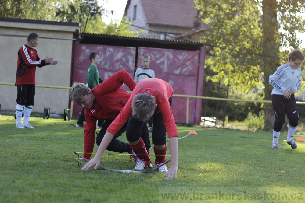  Brankářský trénink BFŠ - FK Viktoria Žižkov - 18.9.2012